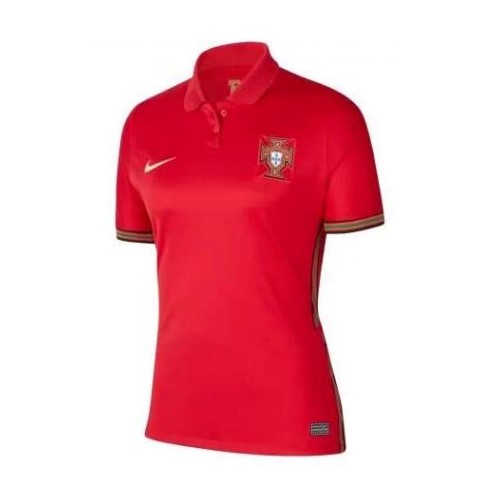 Maillot Football Portugal Domicile Femme 2020 Rouge